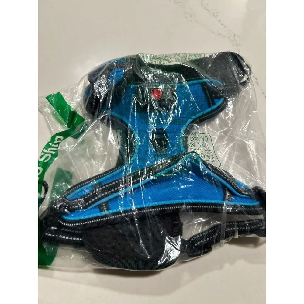 NEW LED Dog Harness Light Up Dog Harness Reflective Adjustable S